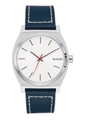 Time Teller Leather Silver / Cloud / Indigo | Karmanow